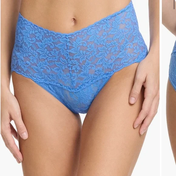 (2) NEW Hanky Panky Retro Vikini Lace Panties High Waist - Picture 7 of 7